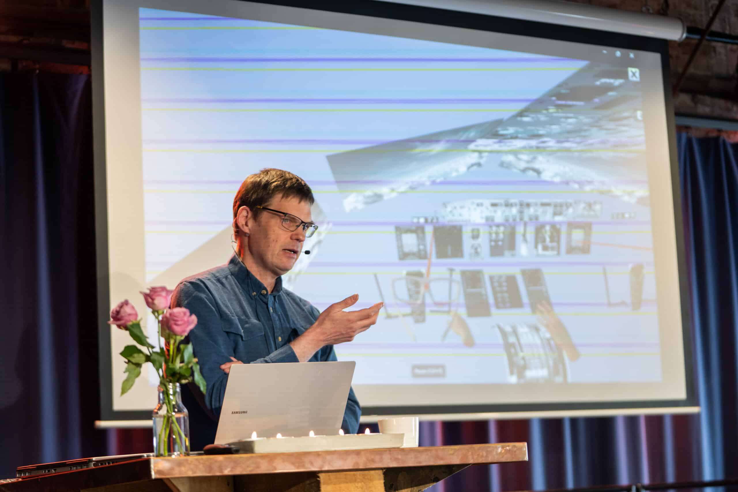 IFE's session was about Ethical Considerations when using AI, and Benefits of Applied AI in Decommissioning. They also demonstrated three examples of how AI is applied with success for industry, for science and for fun. PHOTO: Stein Johnsen, ContentVideo